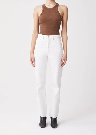 90's Pinch Waist High Rise Straight (Final Sale) - Image 5