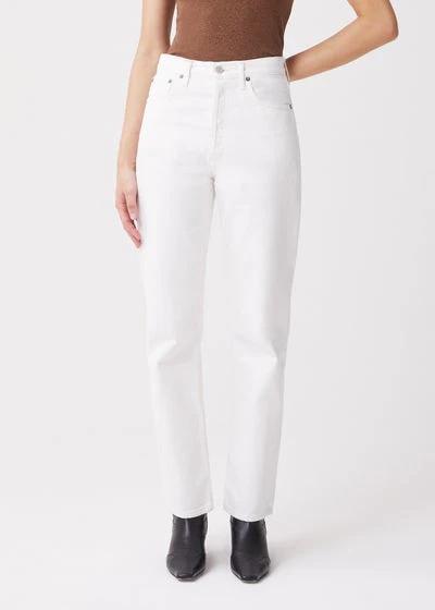 90's Pinch Waist High Rise Straight (Final Sale) - Image 6