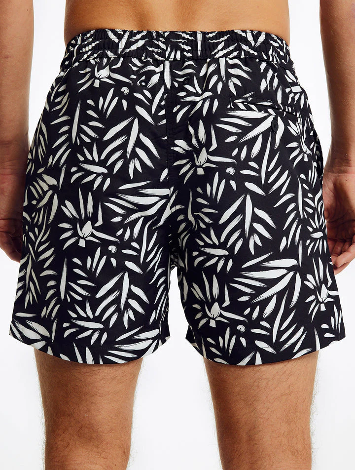 Abstract Print Sport Swim Shorts (Final Sale) - Image 3