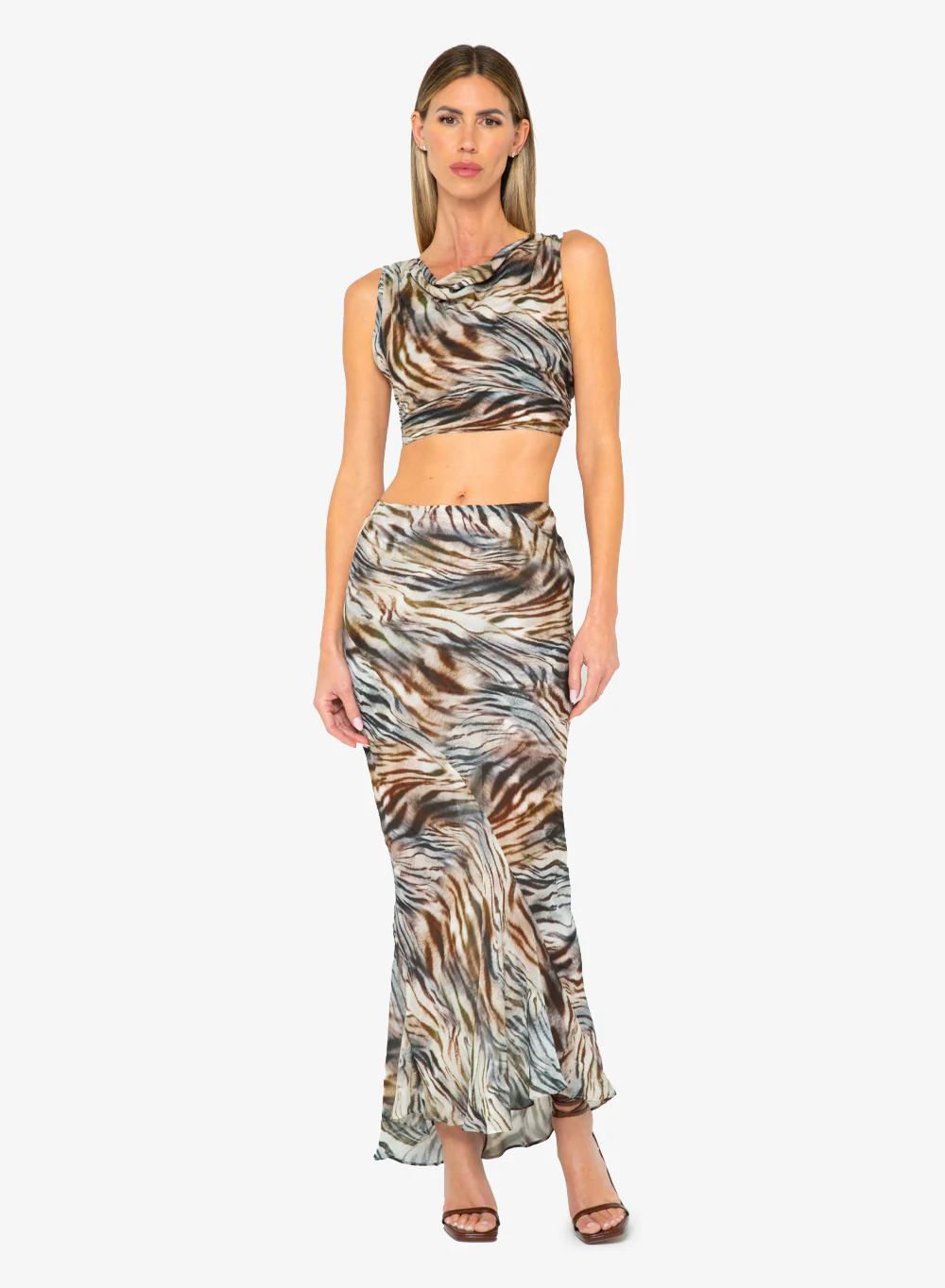 Adeline Top Safari Print (Final Sale) - Image 3