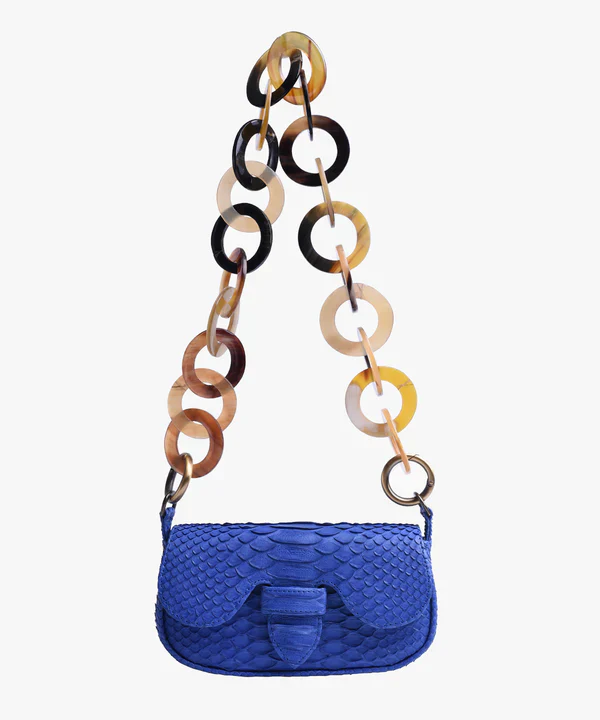 Alicia Baby Python Electric Blue - Image 3