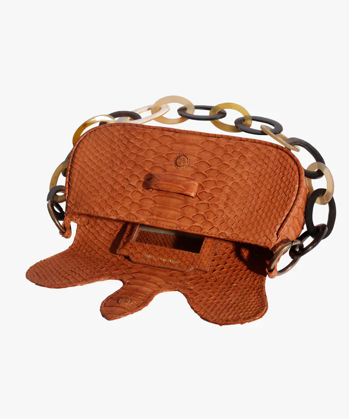 Alicia Python Cognac - Image 3