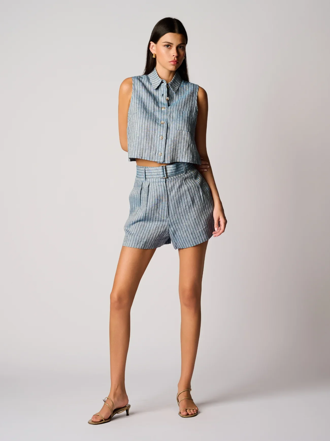 Katja Top Blue Stripe - Image 3