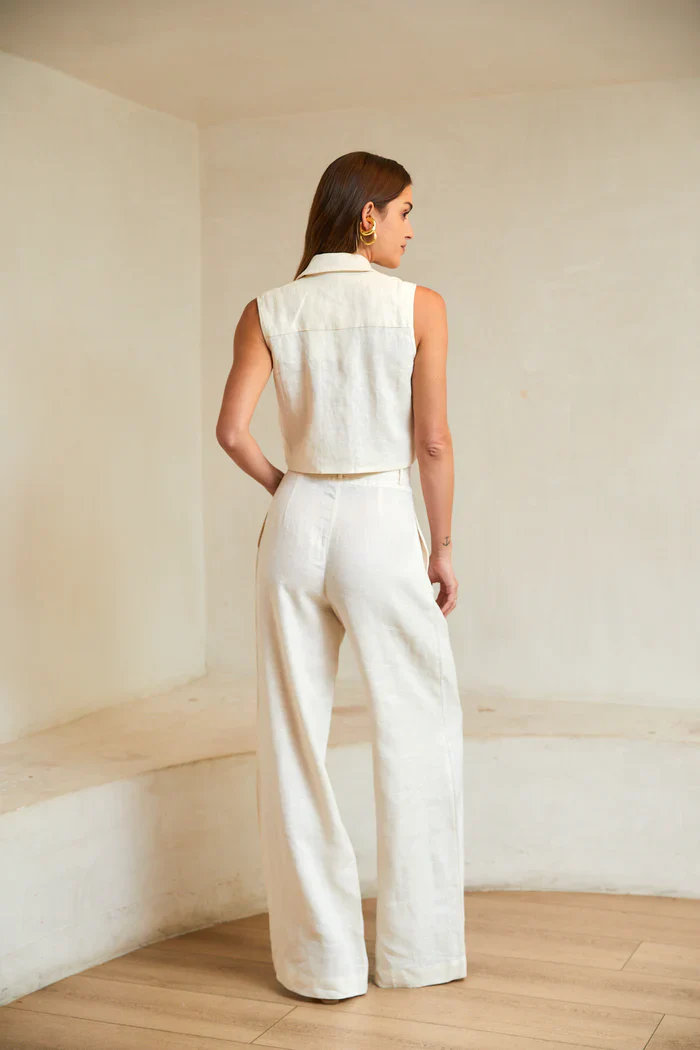 Alina Pant Ivory - Image 3