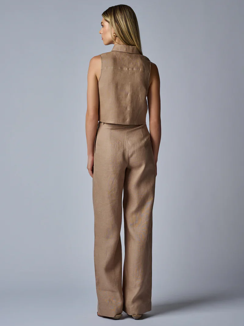 Alina Pant Taupe - Image 2