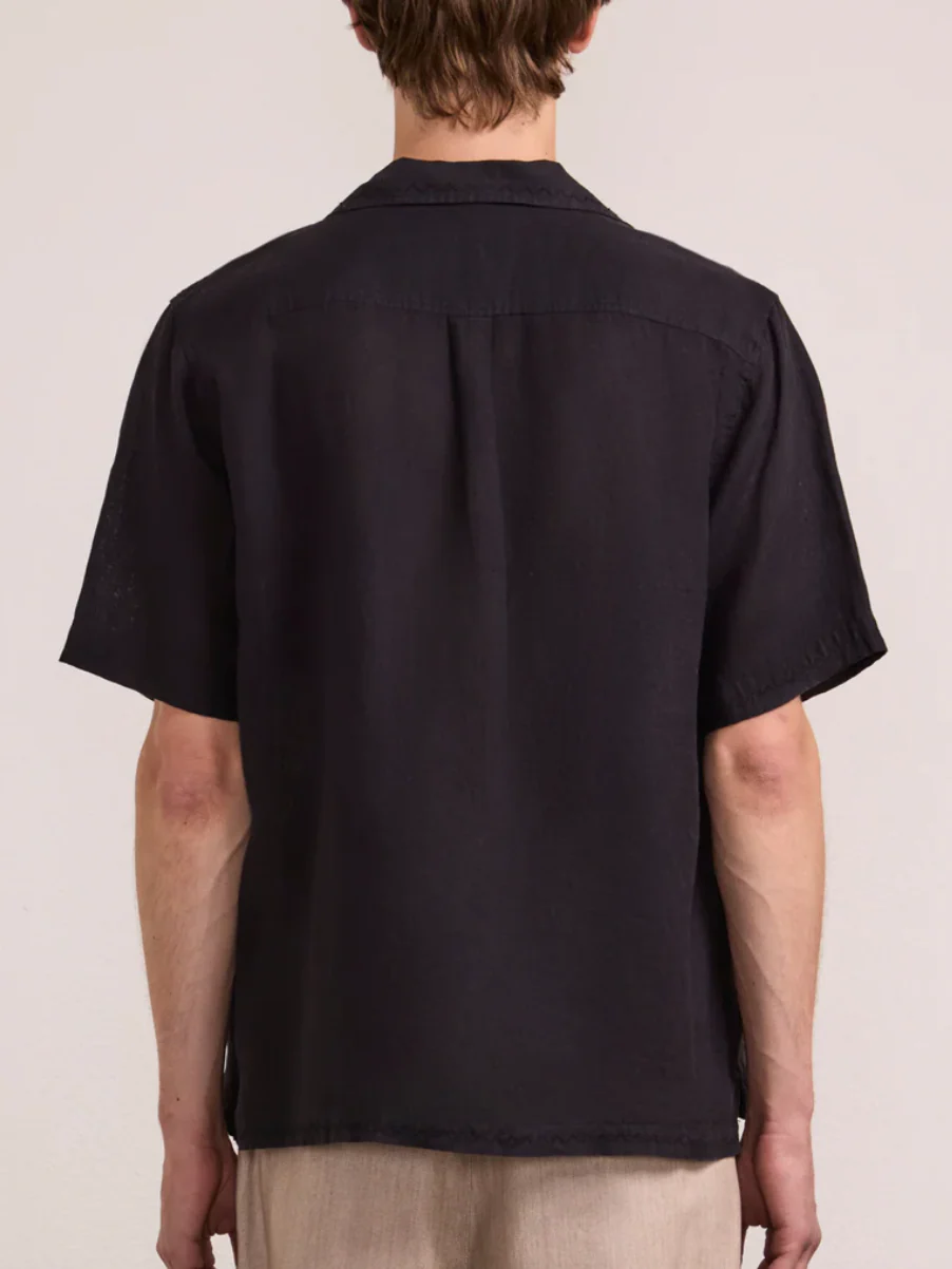 Alves linen Shirt SS Sol brodery Anglais - Image 3
