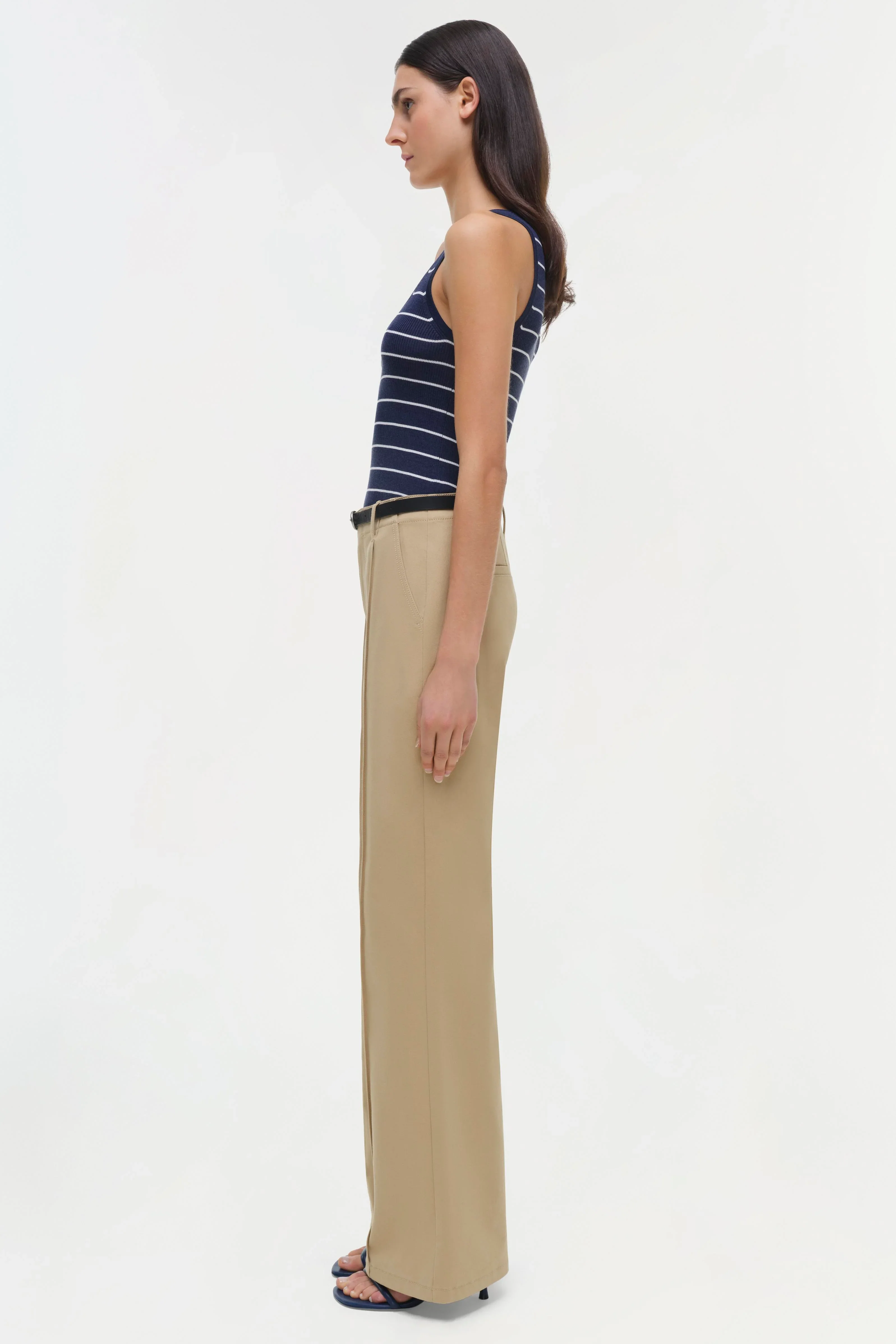 Ansel Trousers Khaki - Image 3