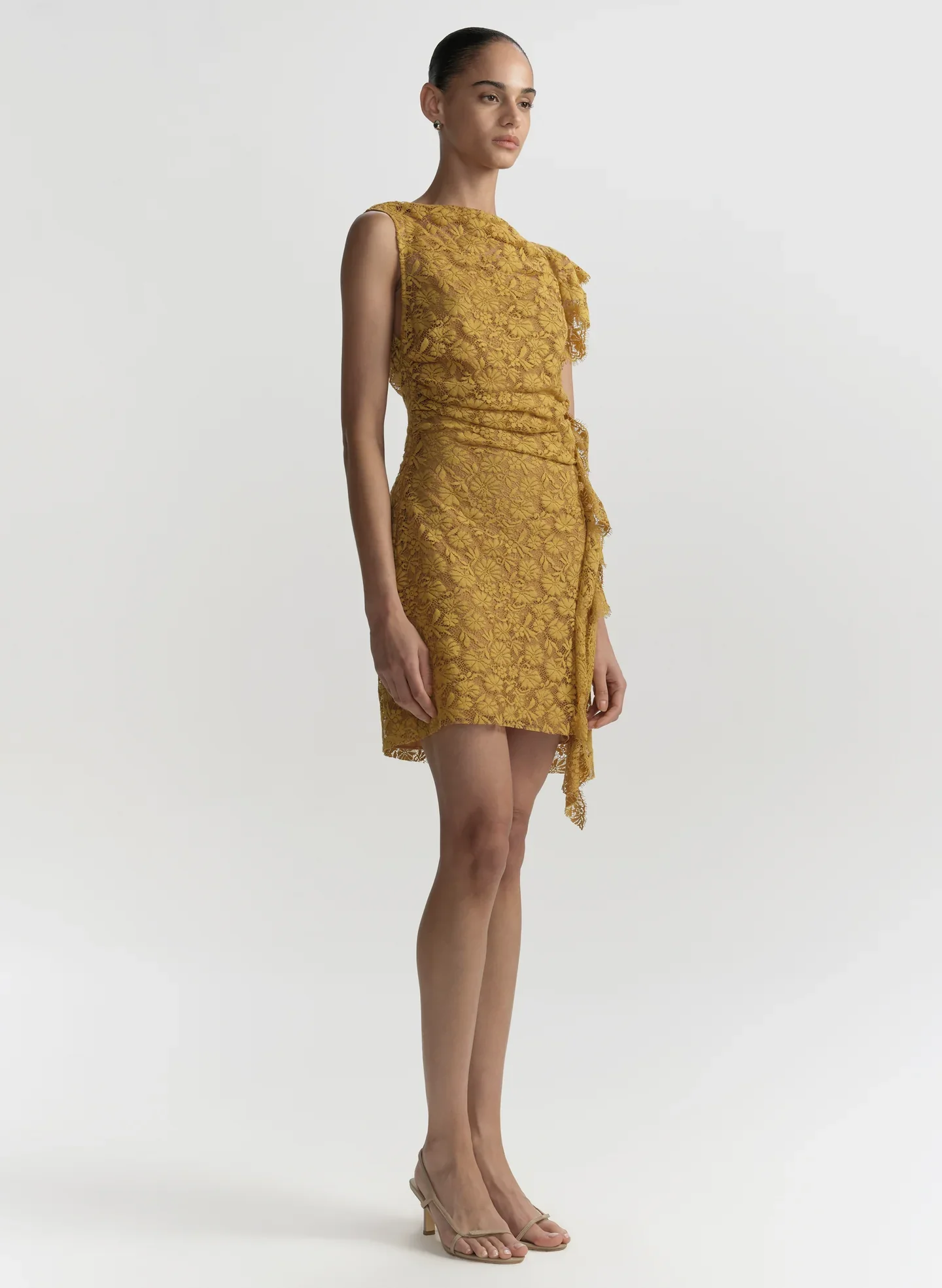 Astra Dress Antique Gold - Image 3