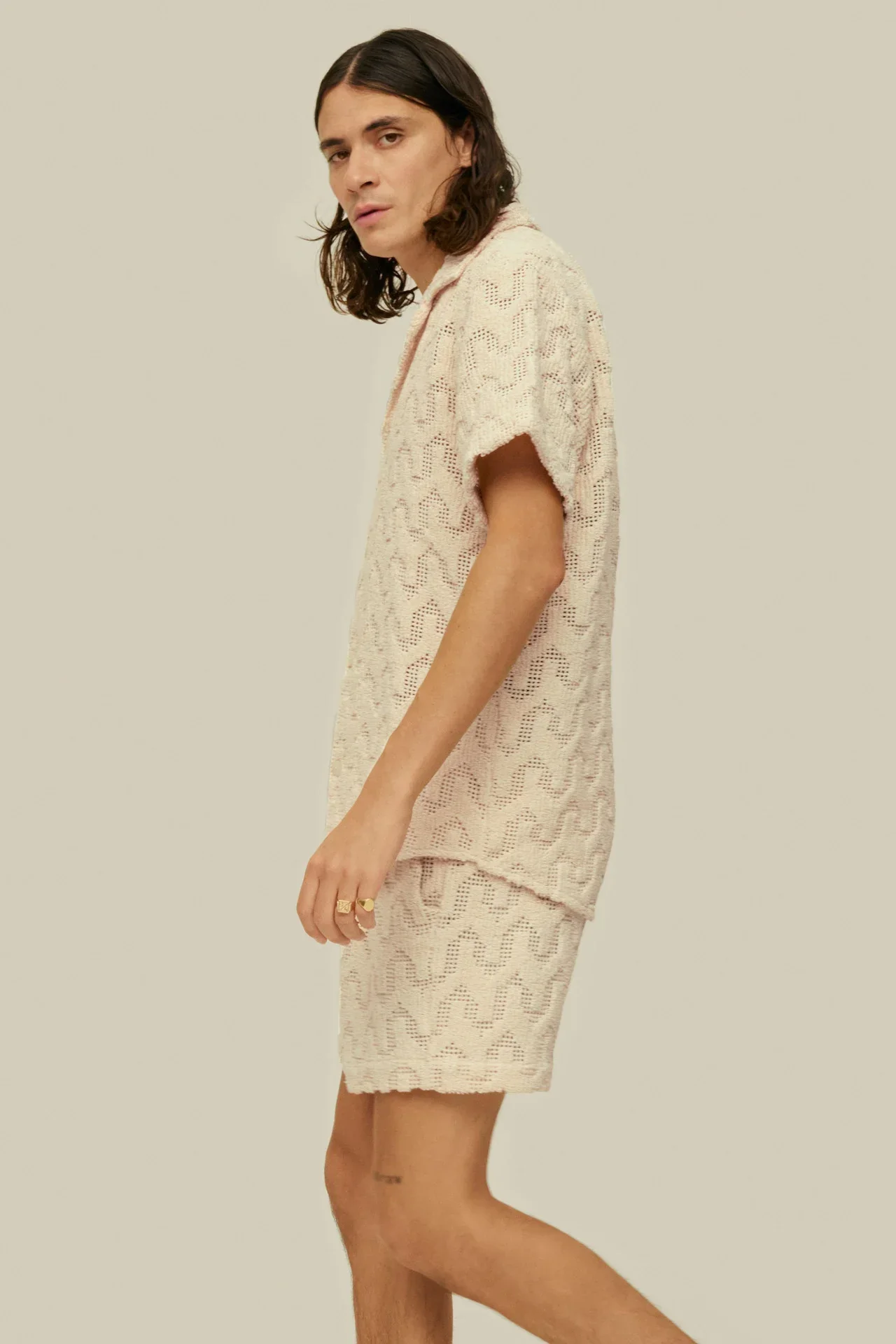Atlas Cuba Crochet Shirt - Image 2