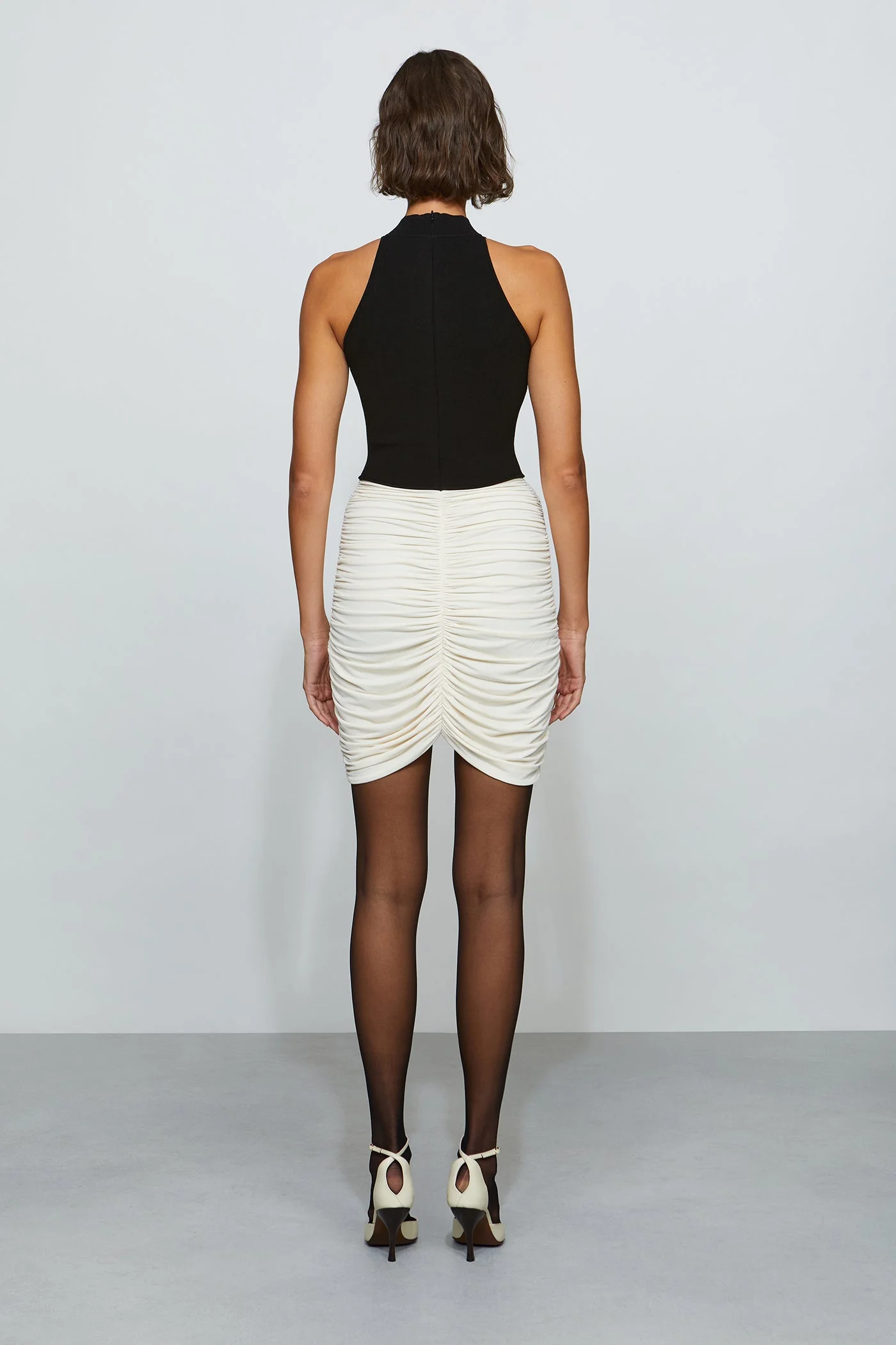 Atticus Knit Combo Mini Dress - Image 2