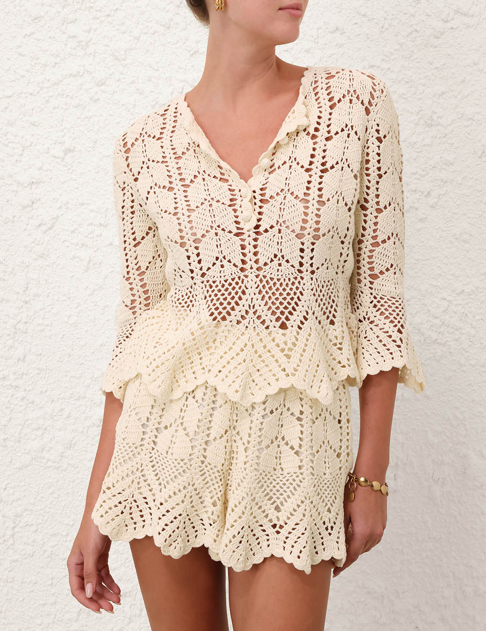Awaken Lace Crochet Top - Image 2