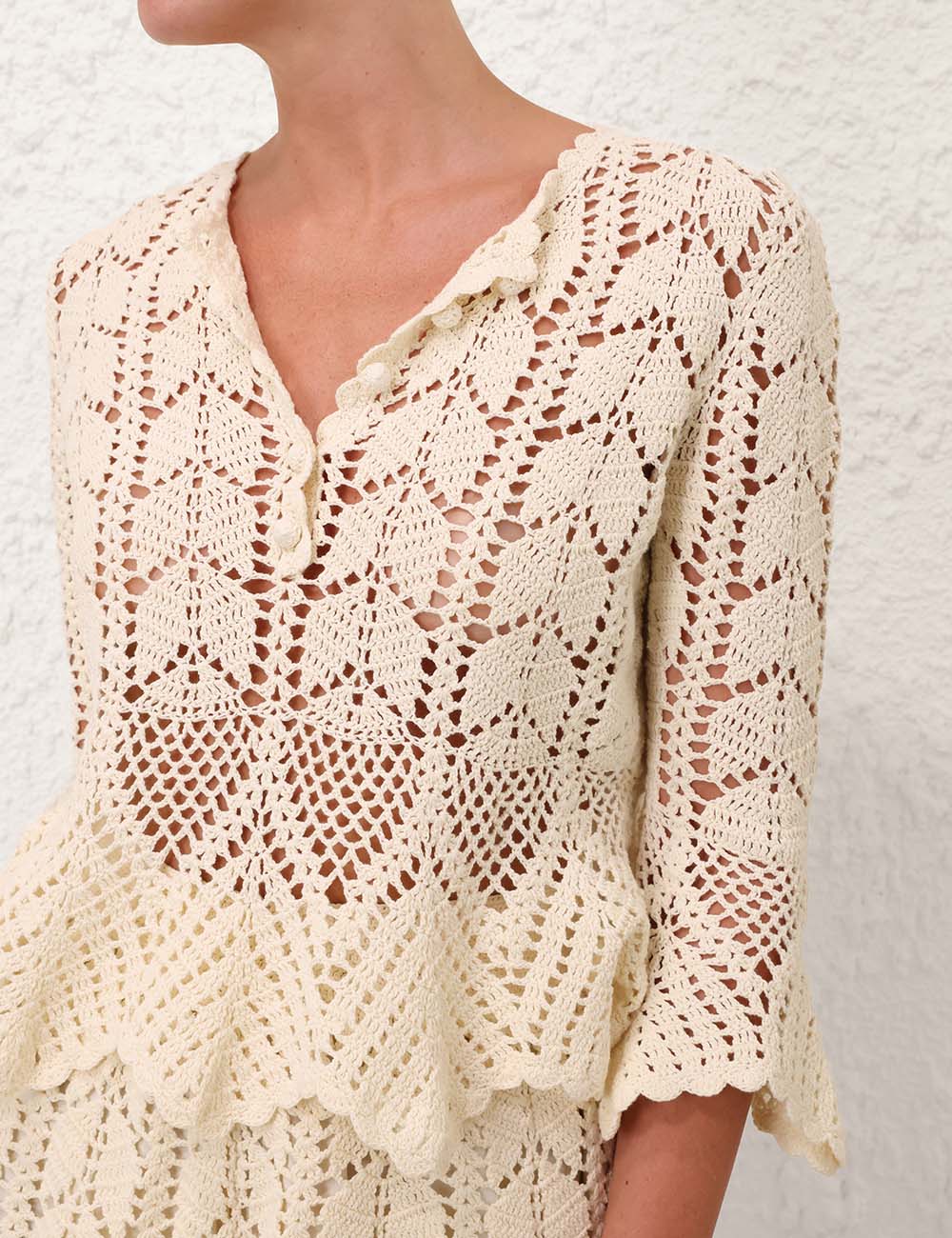 Awaken Lace Crochet Top - Image 5