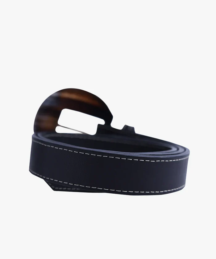 Azza Round Leather Belt - Image 4