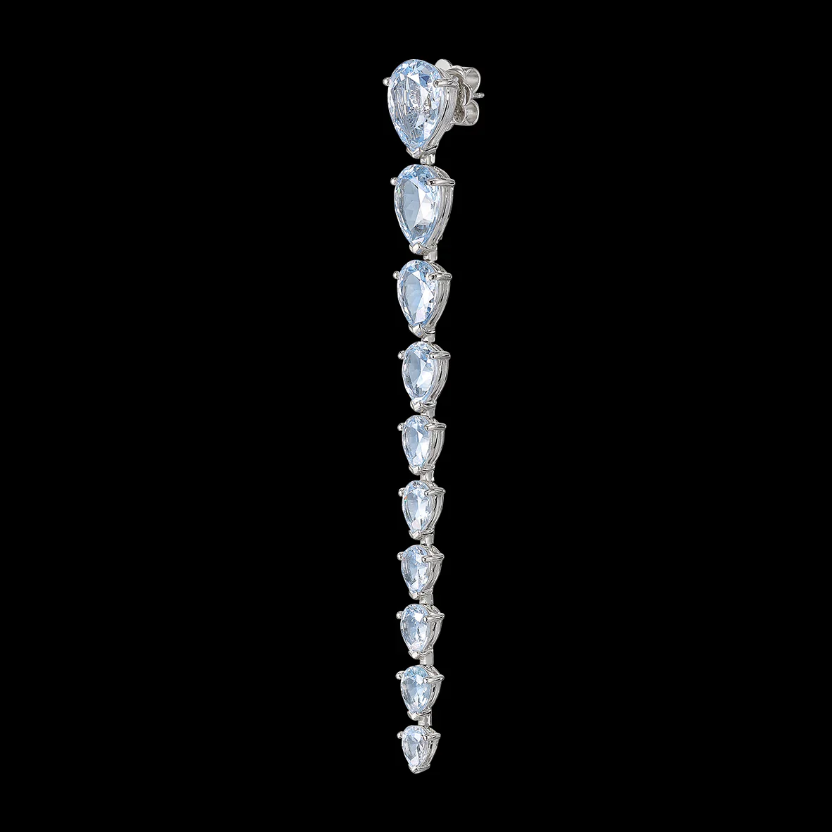 Baby Blue Nova Earrings - Image 2