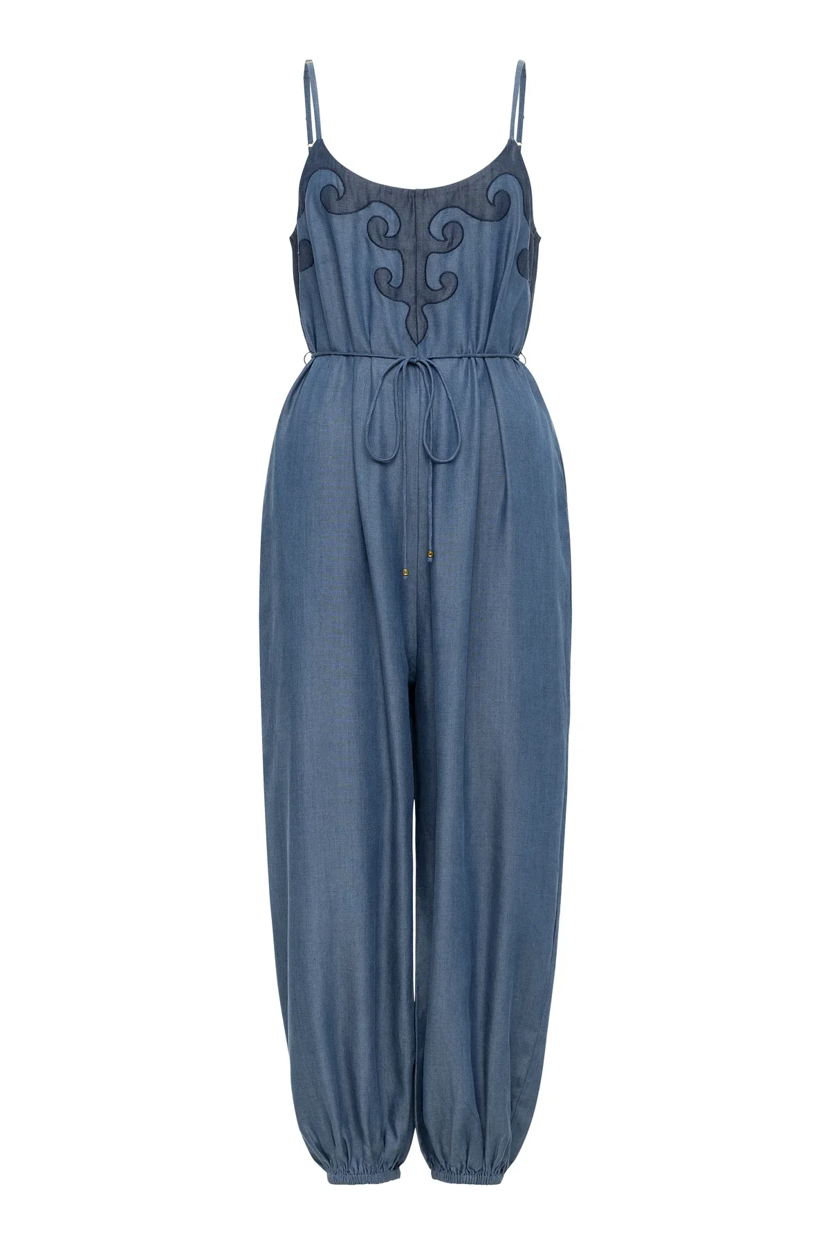 Balloon Jumpsuit Tencel Denim (Final Sale) - Image 4