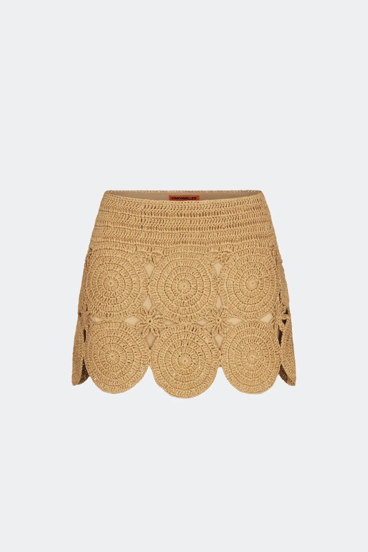 Beep Beep Mini Skirt Natural - Image 4