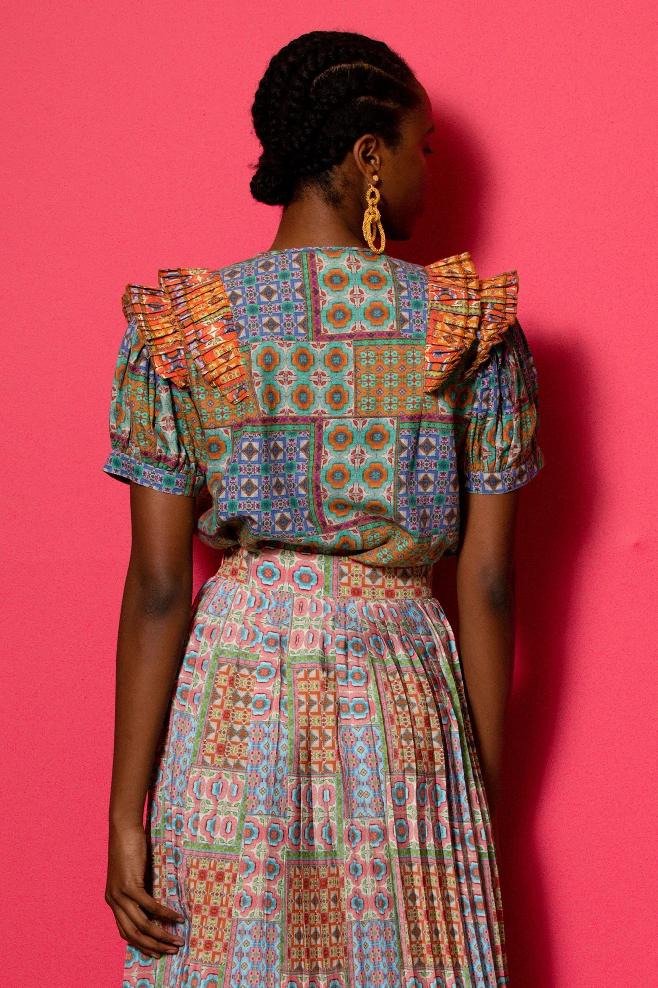Bella Blouse Short Sleeve (Final Sale)* - Image 2