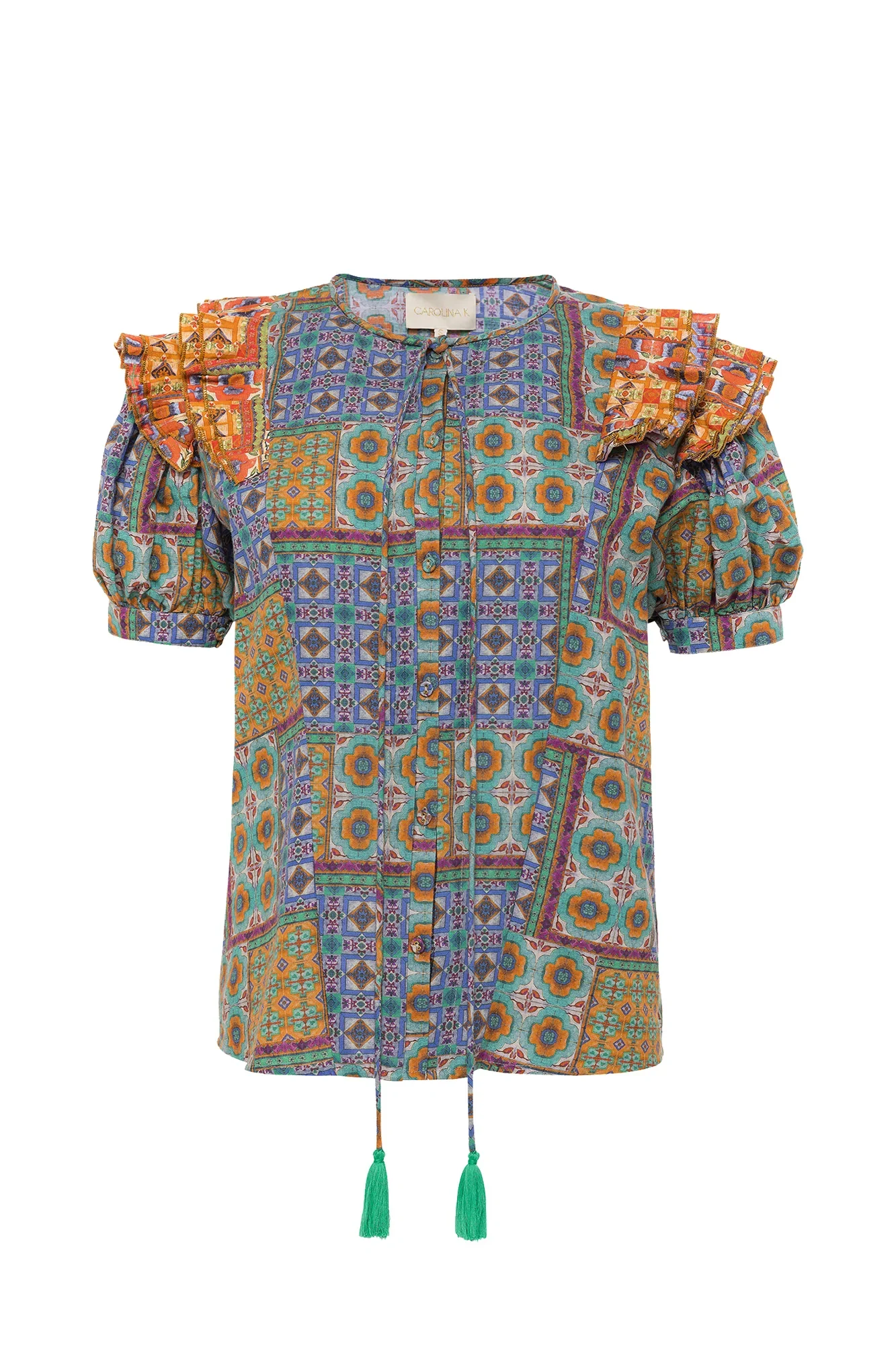 Bella Blouse Short Sleeve (Final Sale)* - Image 4