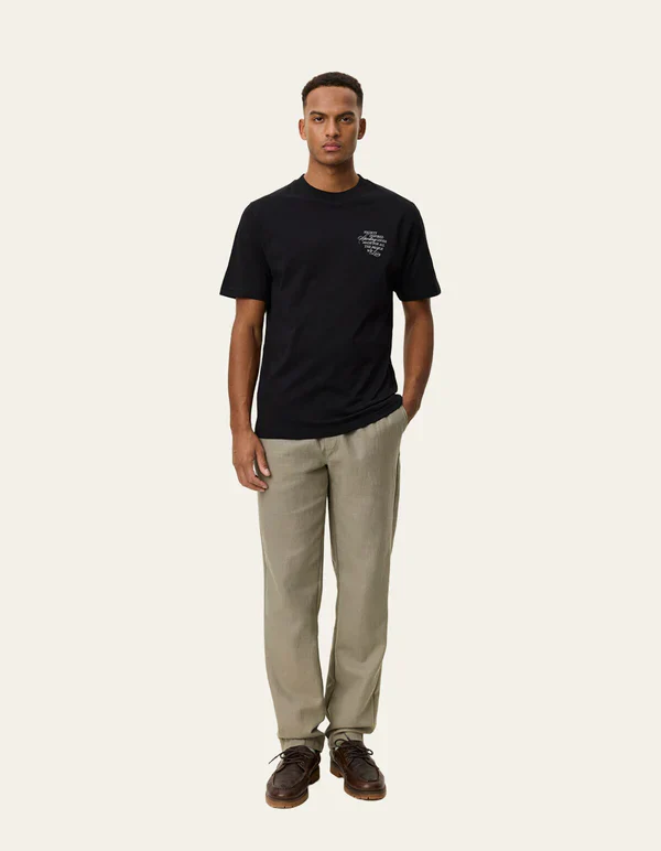 Ben Faience T-Shirt Black - Image 2