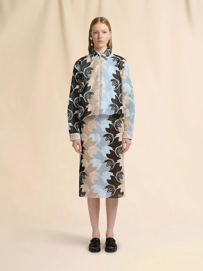 Broderie Anglaise Floral Shirt - Image 2
