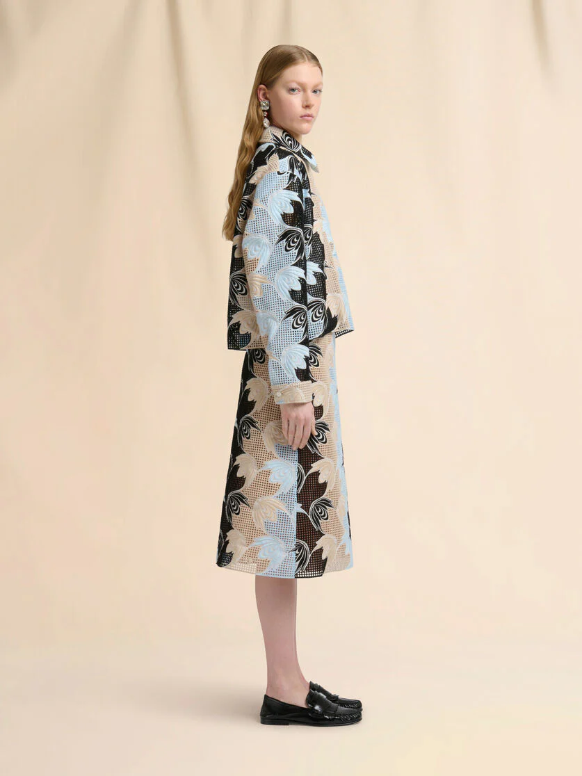 Broderie Anglaise Floral Shirt - Image 3
