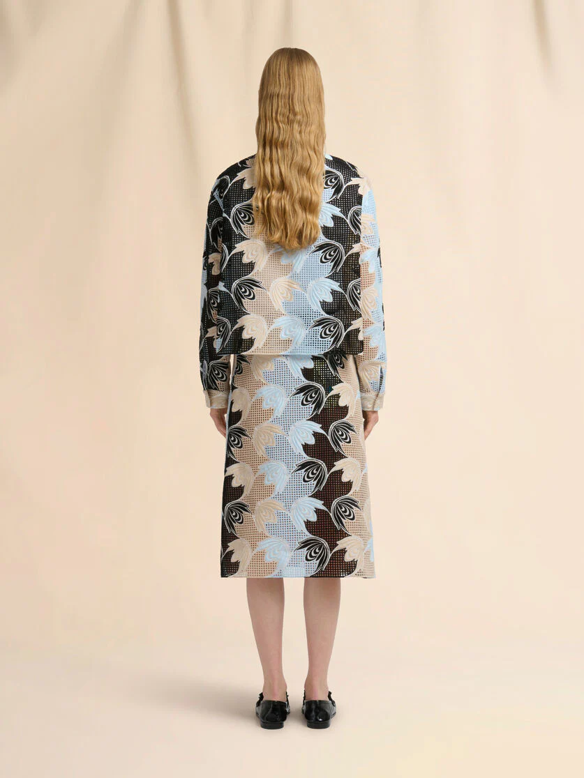 Broderie Anglaise Floral Shirt - Image 4