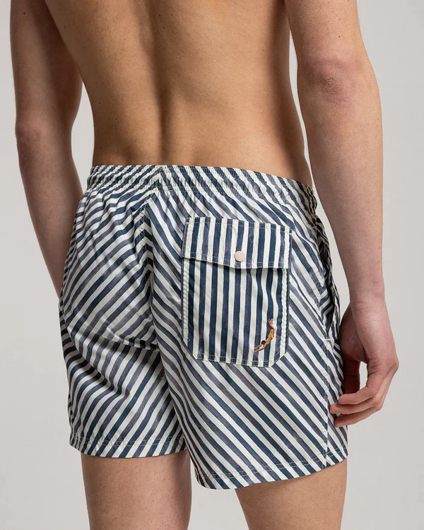 Blue Wave Swim Shorts - Image 3