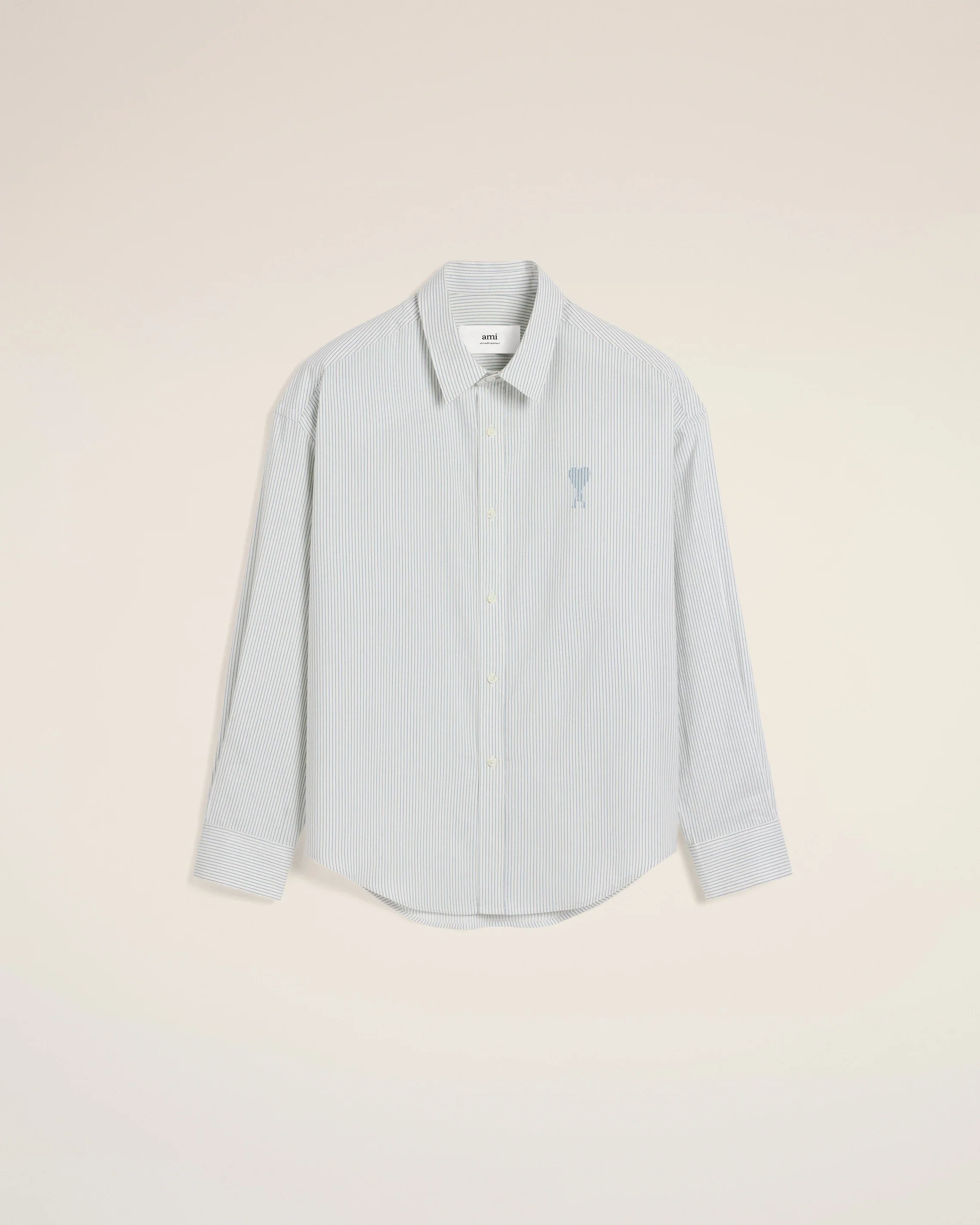 Boxy Fit Shirt White-Blue (Final Sale) - Image 6
