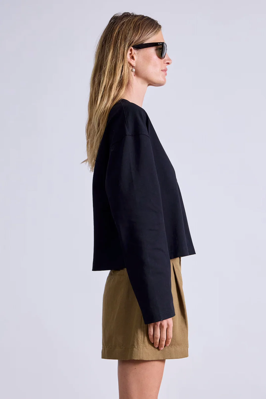 Boxy Tee Black - Image 2