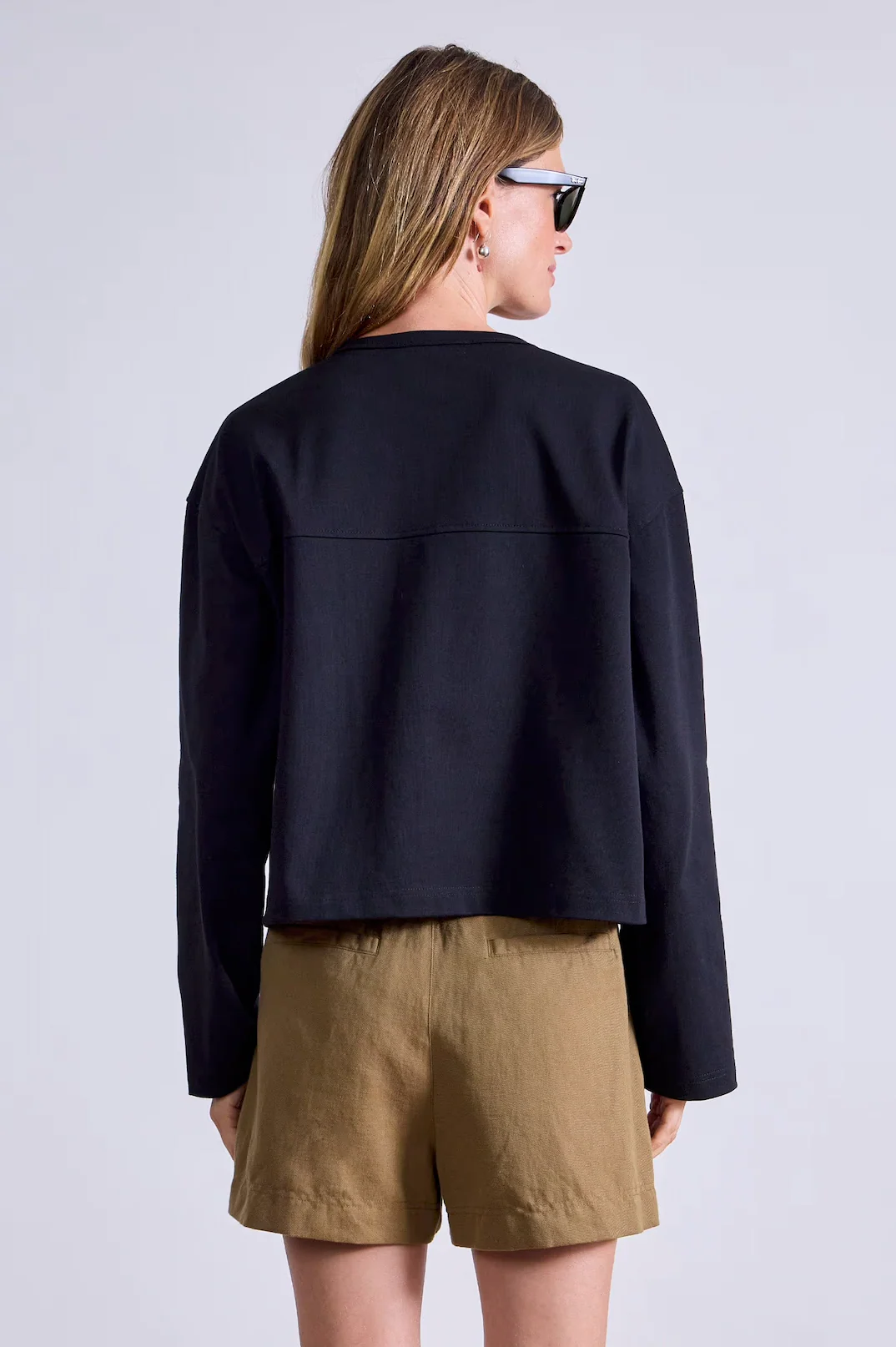 Boxy Tee Black - Image 3