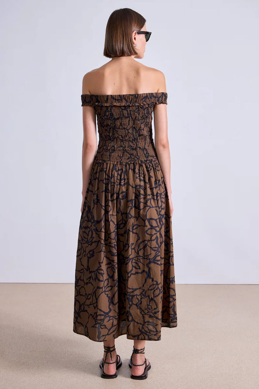 Britt Off-Shoulder Maxi Dress (Final Sale) - Image 2