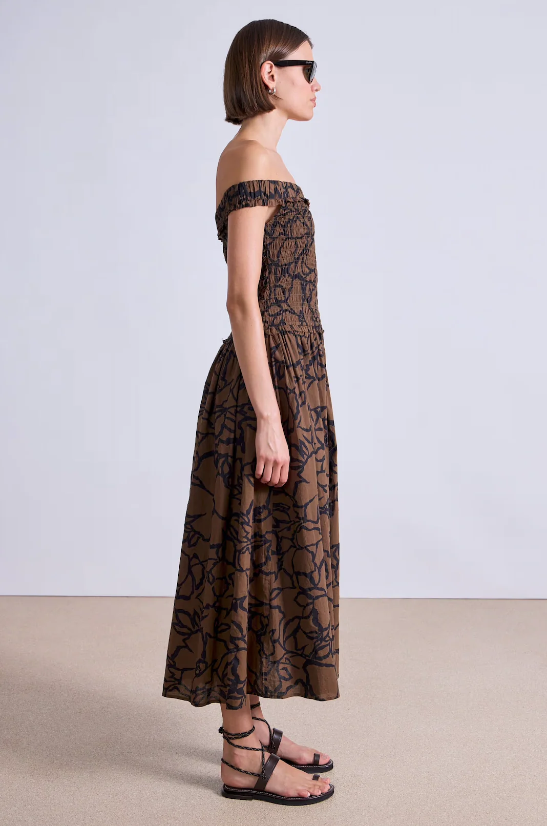 Britt Off-Shoulder Maxi Dress (Final Sale) - Image 3