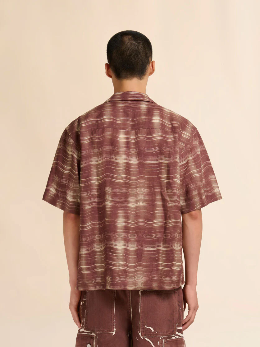 Printed Carousel Ramie Shirt - Image 4