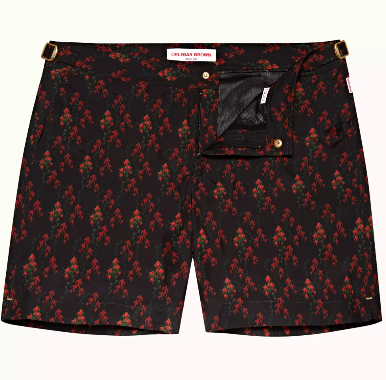 Bulldog x Aquila Print Mid-Length Swim Shorts (Final Sale) - Image 2