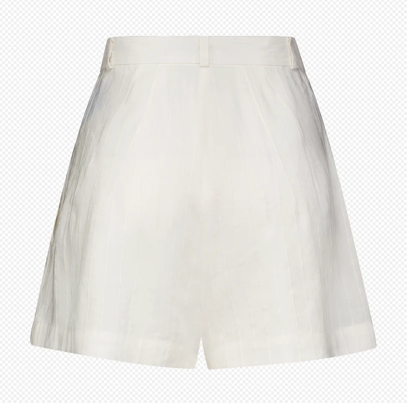 Button Pleated Short (Final Sale) - Image 4