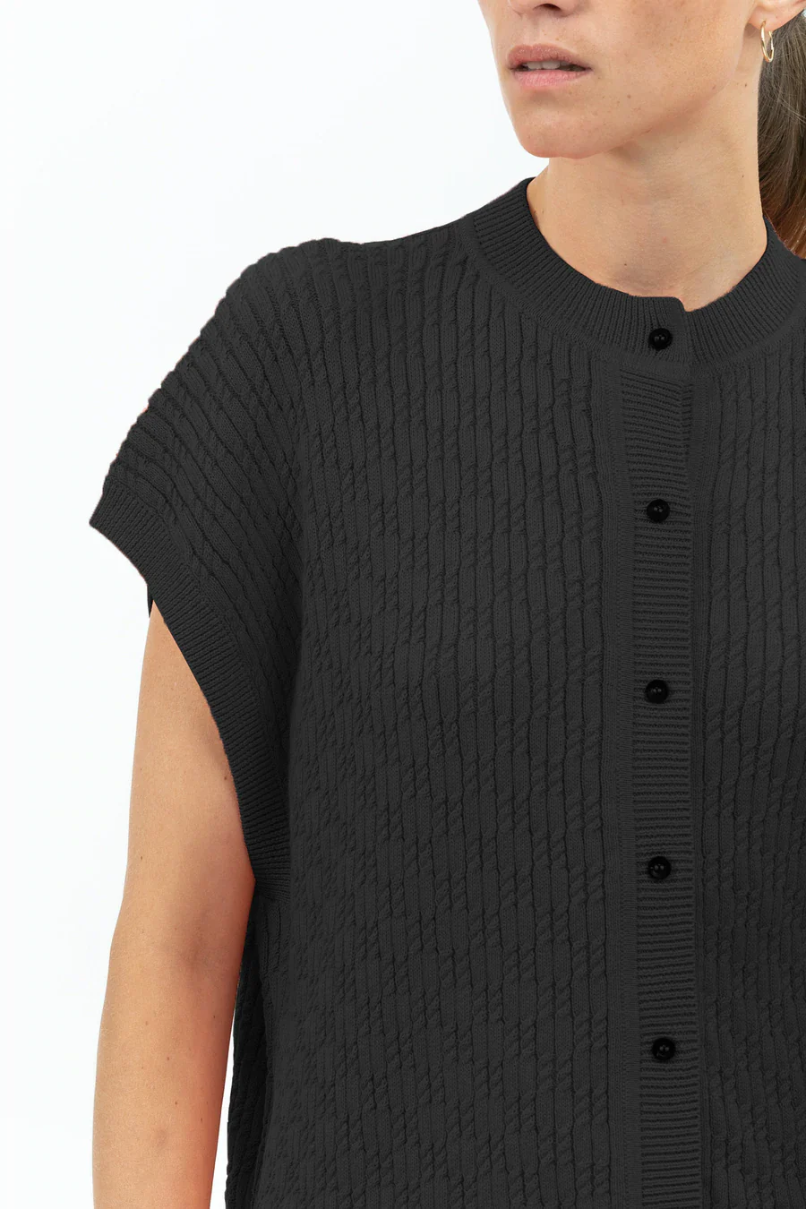 Buttoned Vest (Final Sale) - Image 3