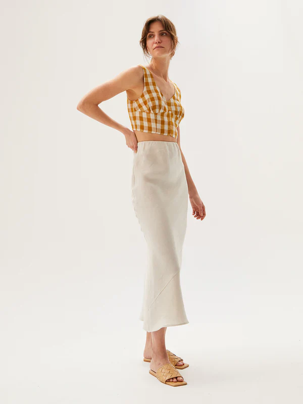 Camelia Skirt Ivory - Image 4