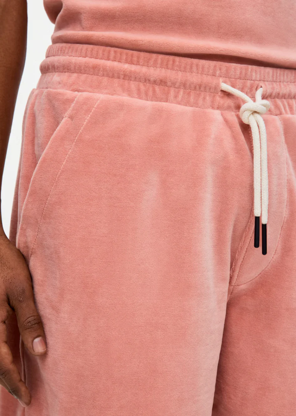 Cameo Velour Shorts - Image 2