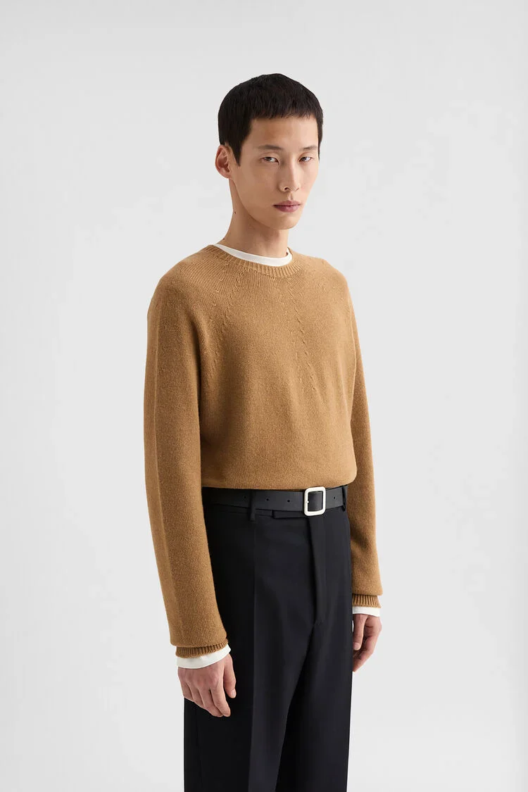 Cashmere Blend Crew-Neck Sweater - Image 2