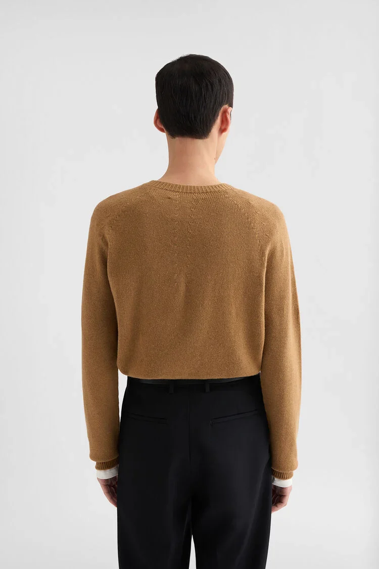 Cashmere Blend Crew-Neck Sweater - Image 3