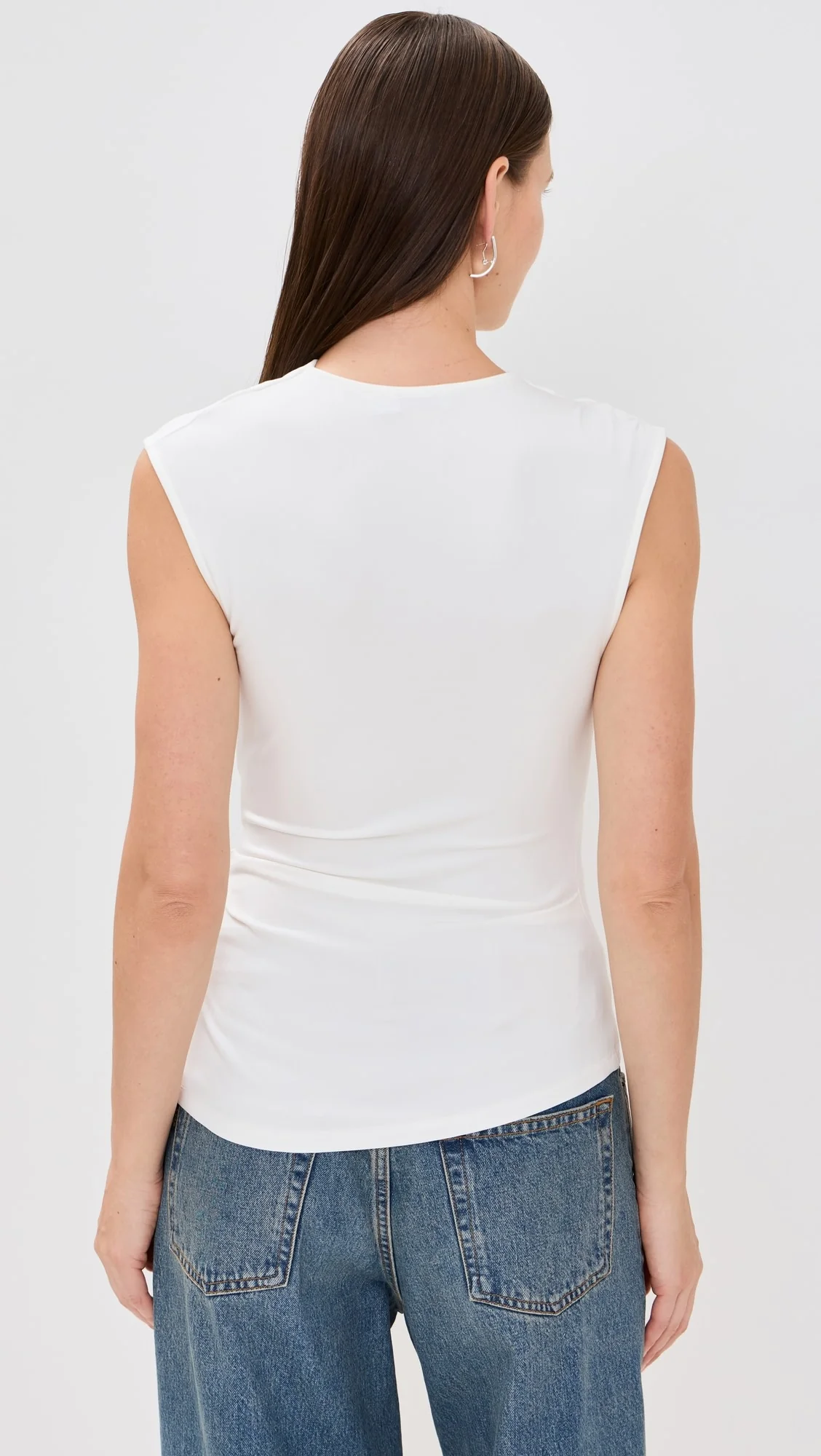 Casmi Sleeveless Top Ivory (Final Sale) - Image 3