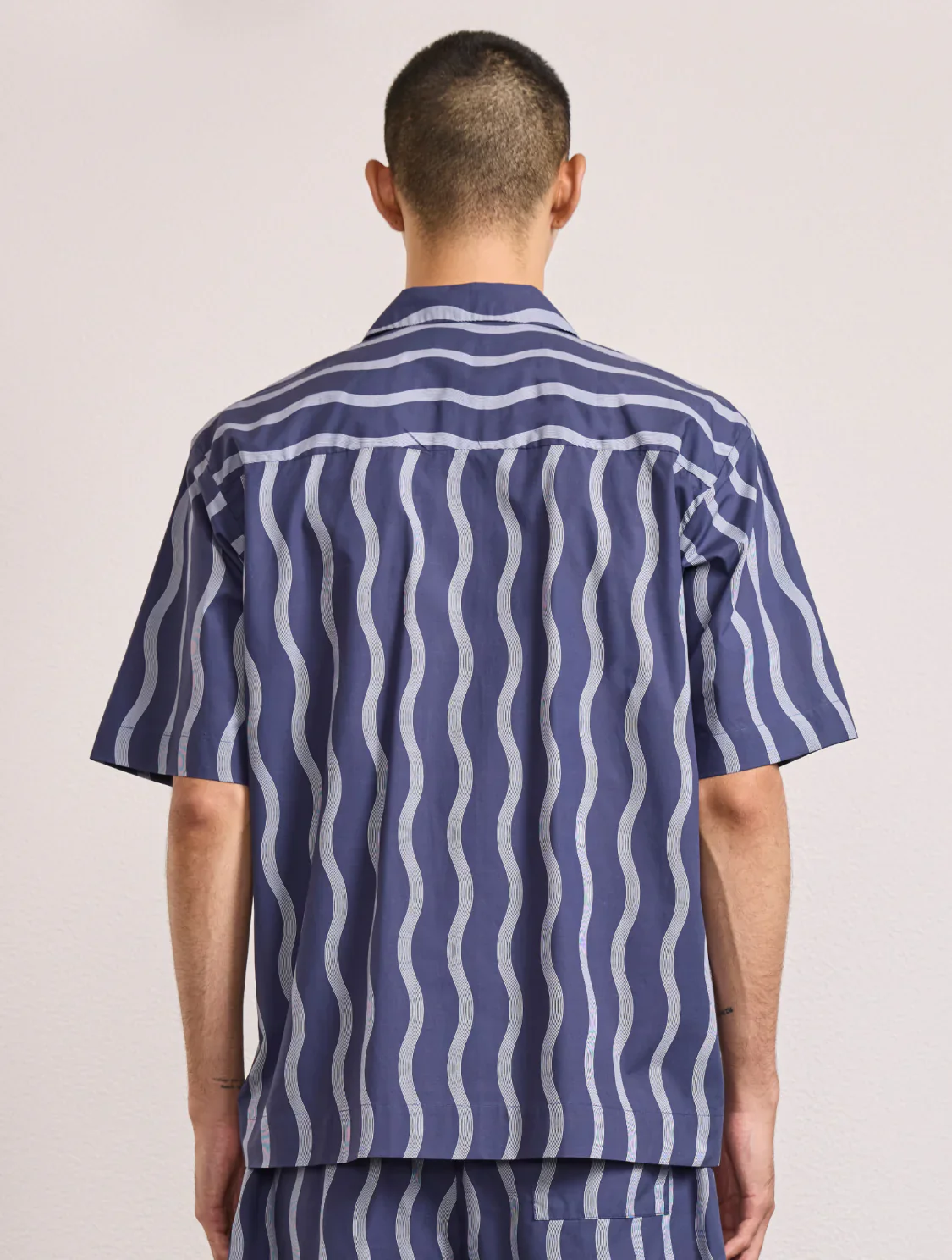 Cassio Cotton Pajama SS Shirt (Final Sale) - Image 2