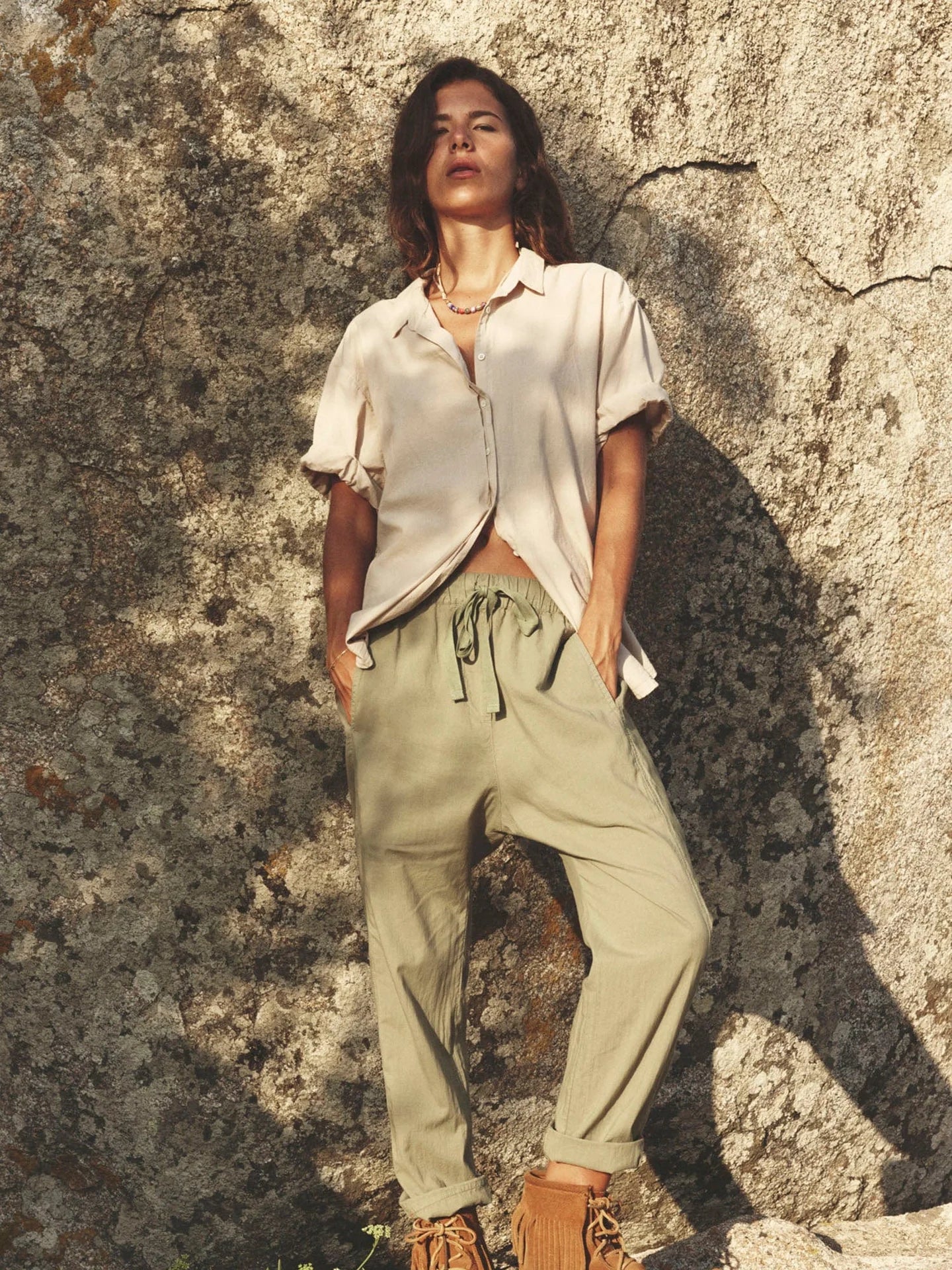 Draper Pant Dark Seagrass - Image 3