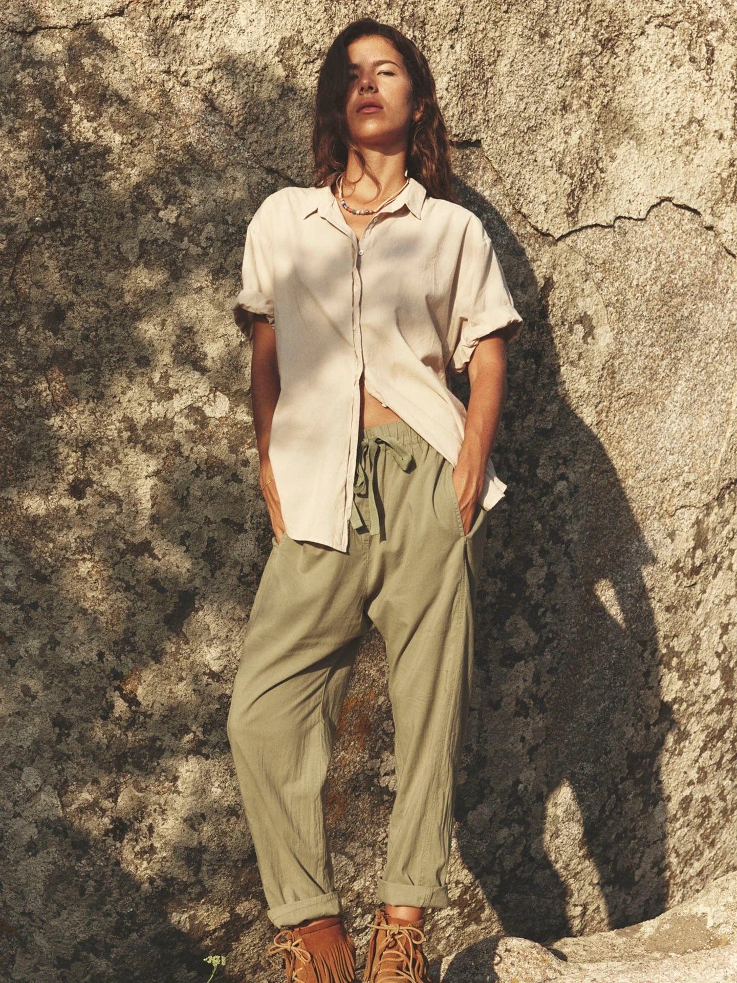 Draper Pant Dark Seagrass - Image 4