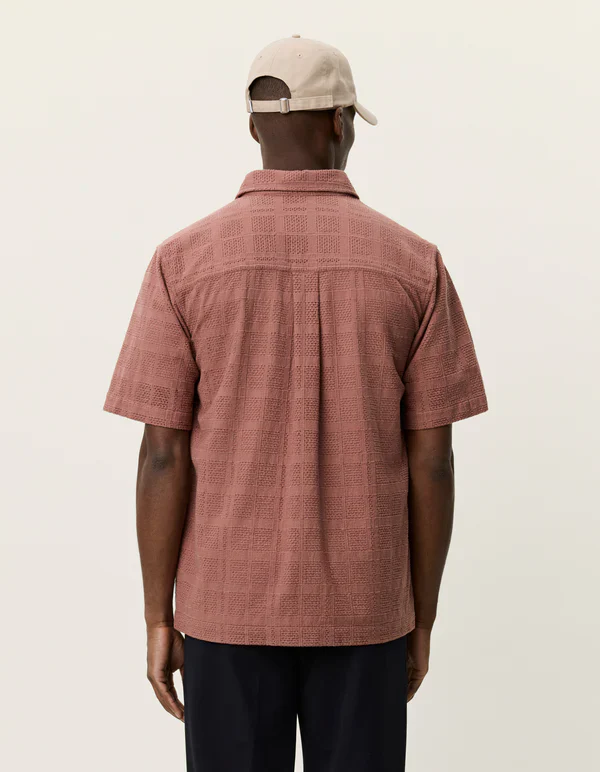Charlie SS Shirt Cognac - Image 3