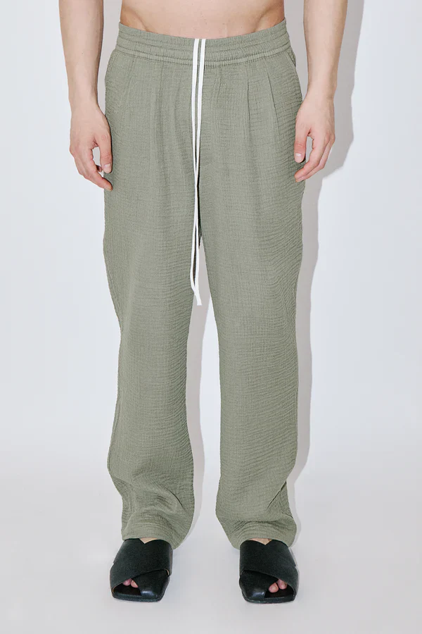 Chill Loung Pants Angel Weave Khaki - Image 2