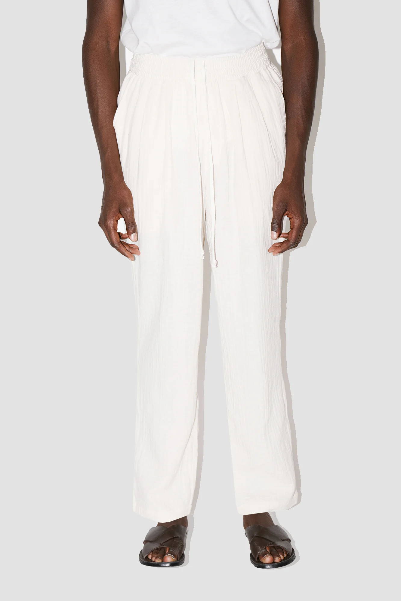 Chill Lounge Pants Angel Weave Ivory - Image 2