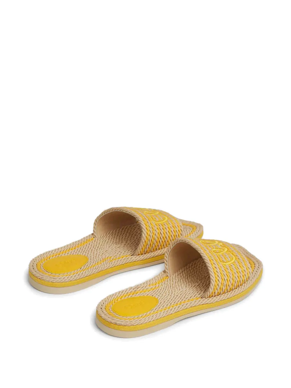 Chloé Sand slide Honey Gold - Image 3