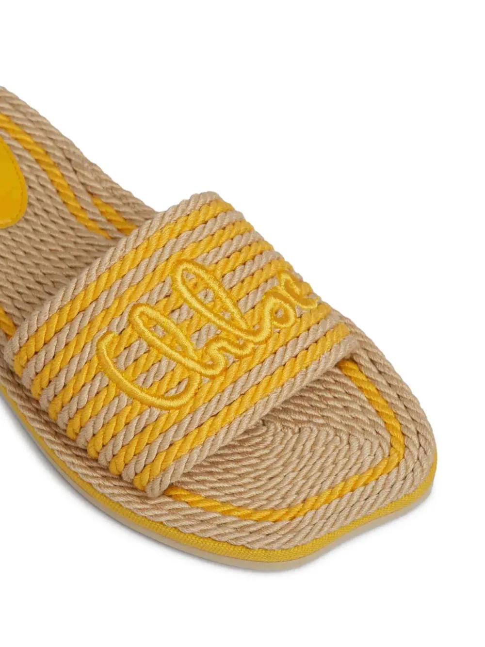 Chloé Sand slide Honey Gold - Image 5