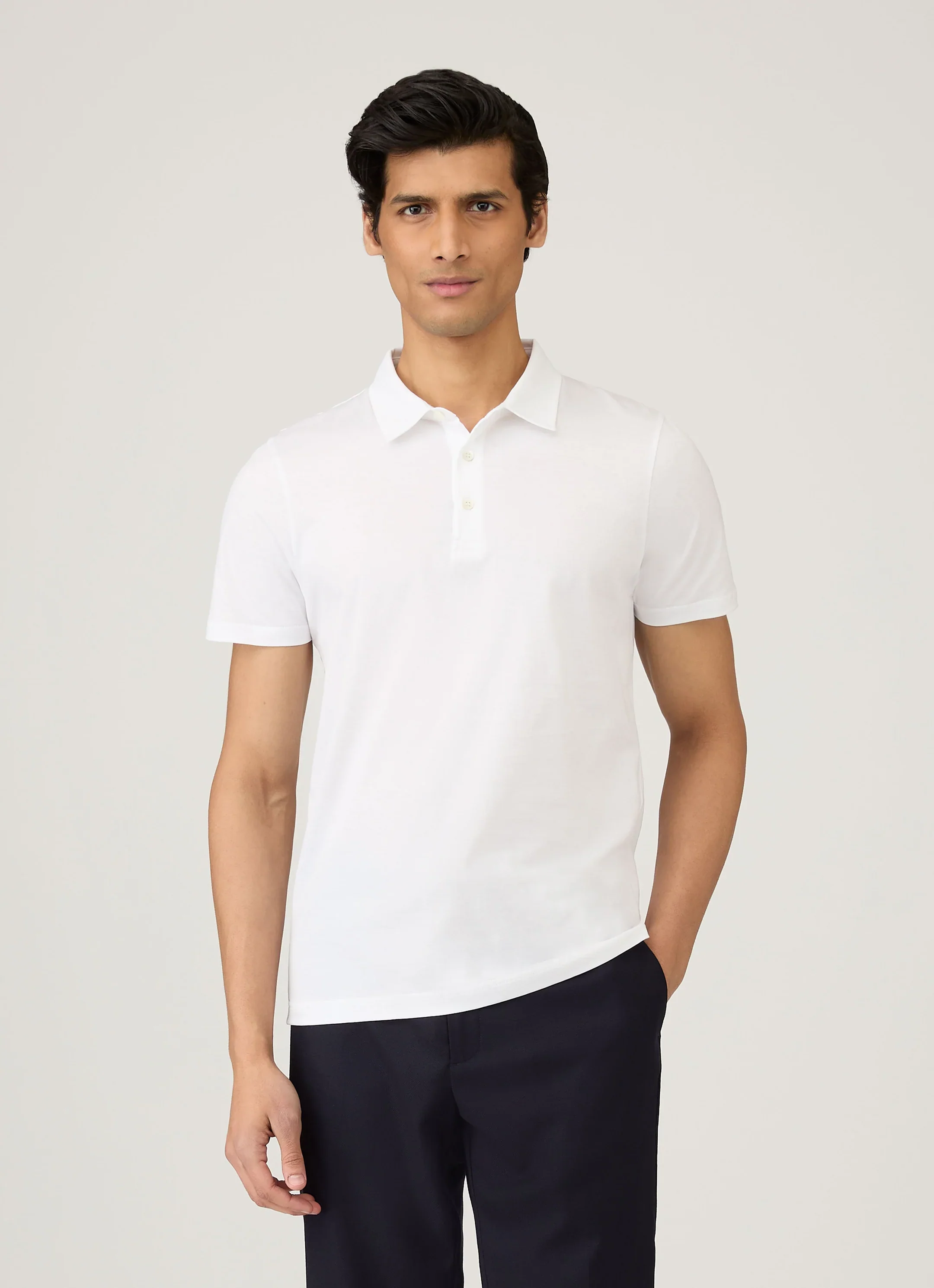 Classic Jersey Polo Shirt - Image 2